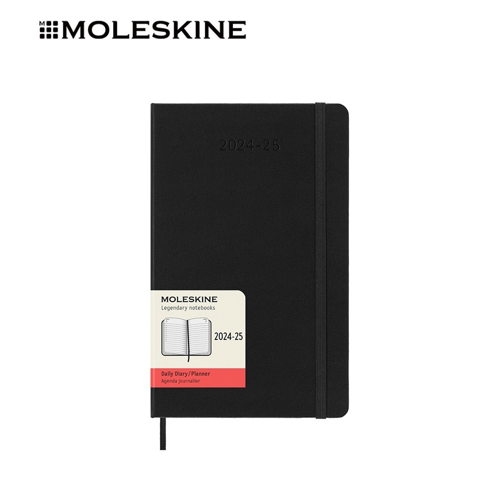 

Moleskine 2024-2025 18M Daily Classic Planner Hard Cover |COdJ0kzz|