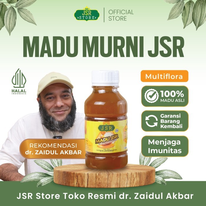 

Terlaris MADU JSR Murni Multiflora dr Zaidul Akbar - Madu Murni JSR 760gr SALE