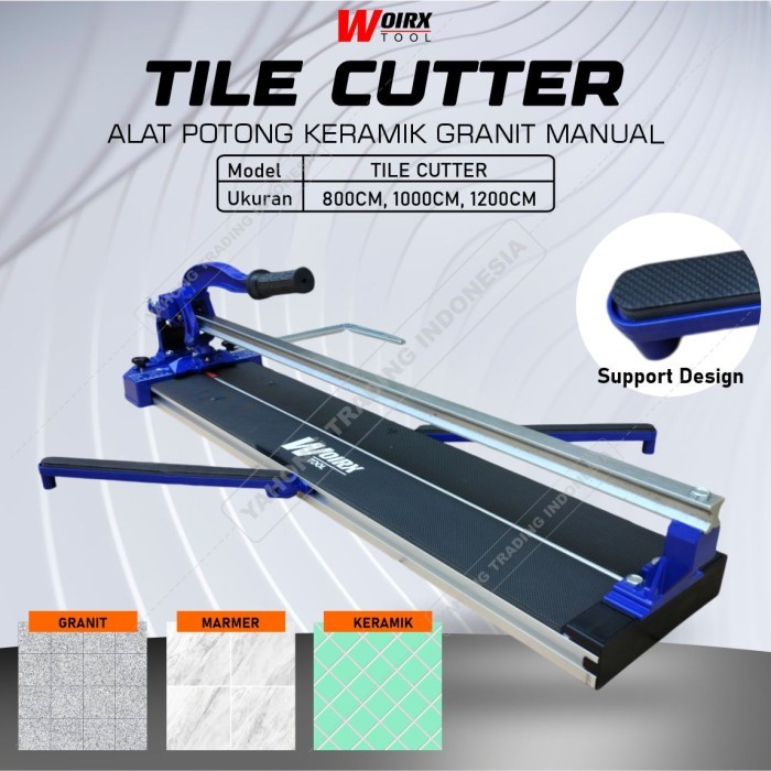 TERBARU Alat Potong Keramik Granit Manual 80cm 100cm 120cm