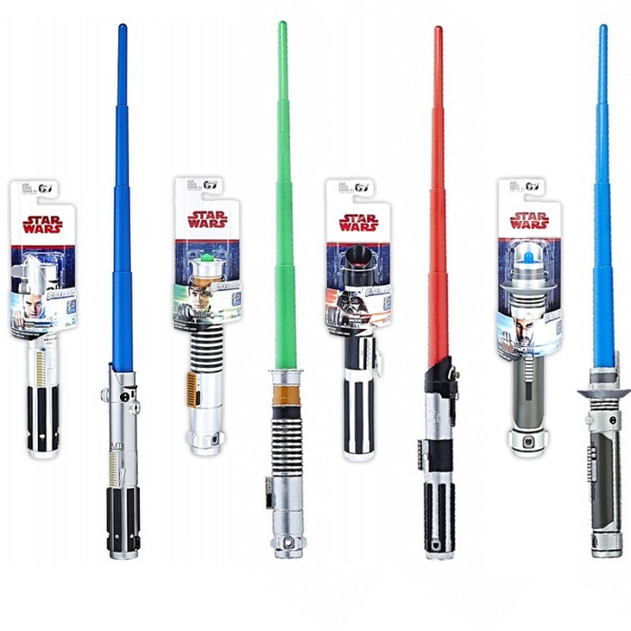 TERBARU Hasbro Star Wars The Last Jedi Extendable Lightsaber DARTH VADER REY PROMO!