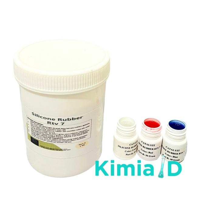 

Promo Silicone Rubber Rtv 7 Cetakan Resin Siliicone - Moulding Resin COD