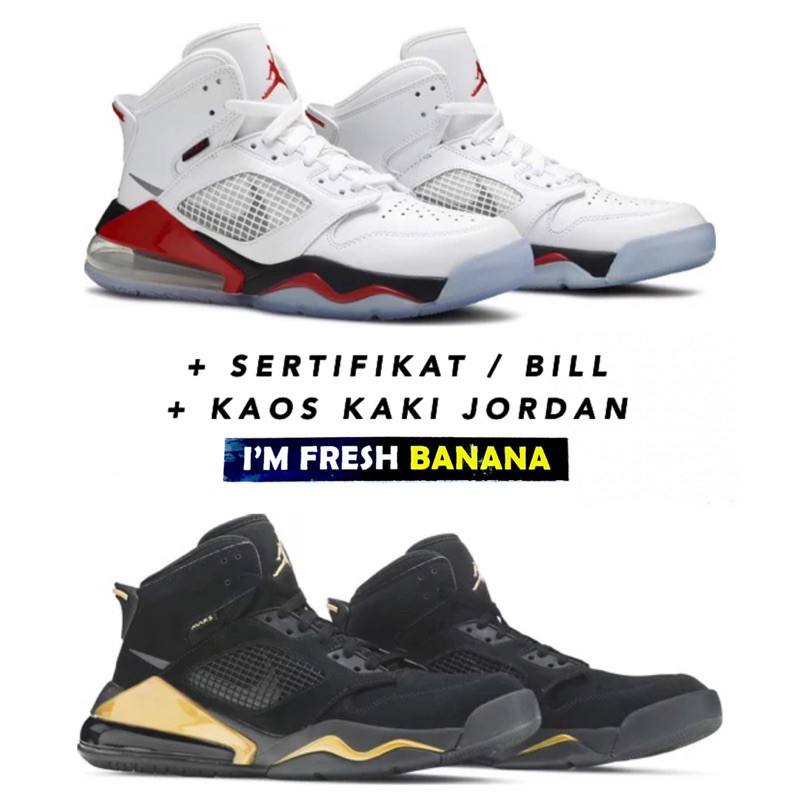 BIG SALE  Sepatu Basket 270 Mars Full All Putih Hitam White Red Black Gold