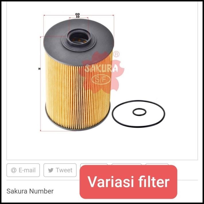 TERBARU FUEL FILTER /FILTER SOLAR KM005031 