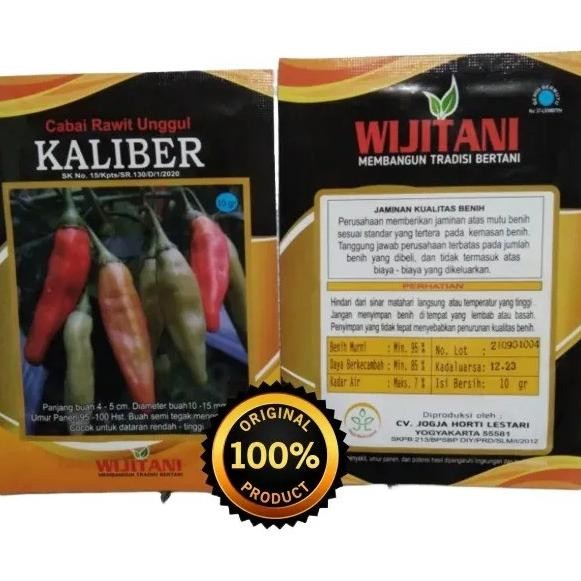 

Kaliber Rawit 10Gr Benih Cabe Rawit Setan Kaliber Original Wijitani