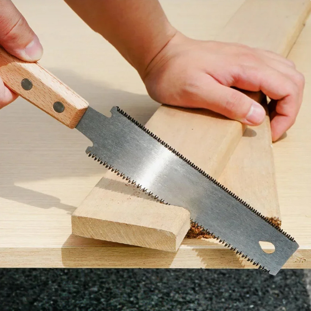 

- Alikote Gergaji Tangan Mini Wood Saw Double Side SK5 Blade 30.5cm - A31 -