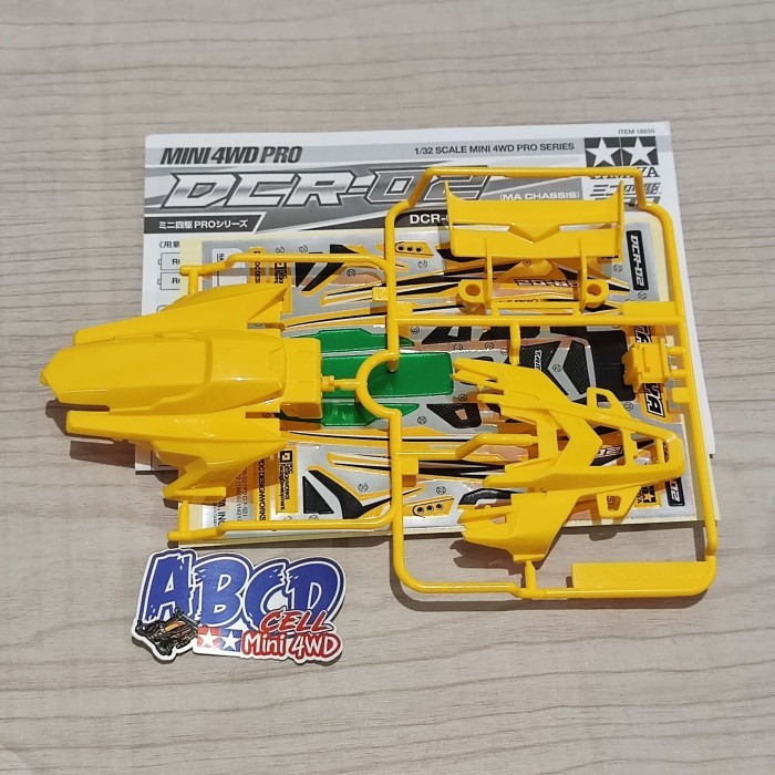 Rep Tamiya Tamiya Body Decal Set Dcr 02 Yellow Orginal