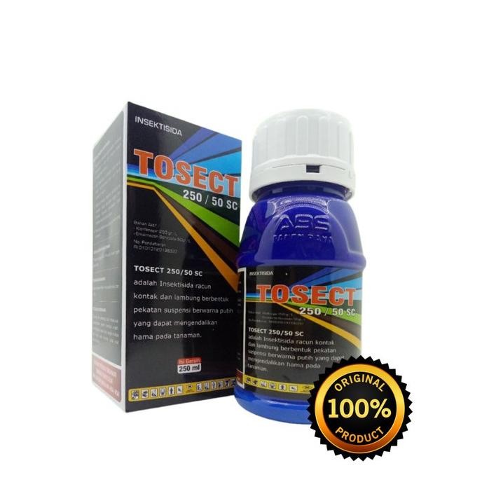 Tosect 100Ml Insektisida Tosect 250/50Sc 100Ml Obat Racun Pembasmi
