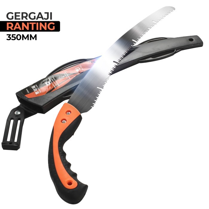 langsung order saja] Gergaji Ranting Samurai 14 Inch Pruning Saw Gergaji Lengkung Ranting Dahan