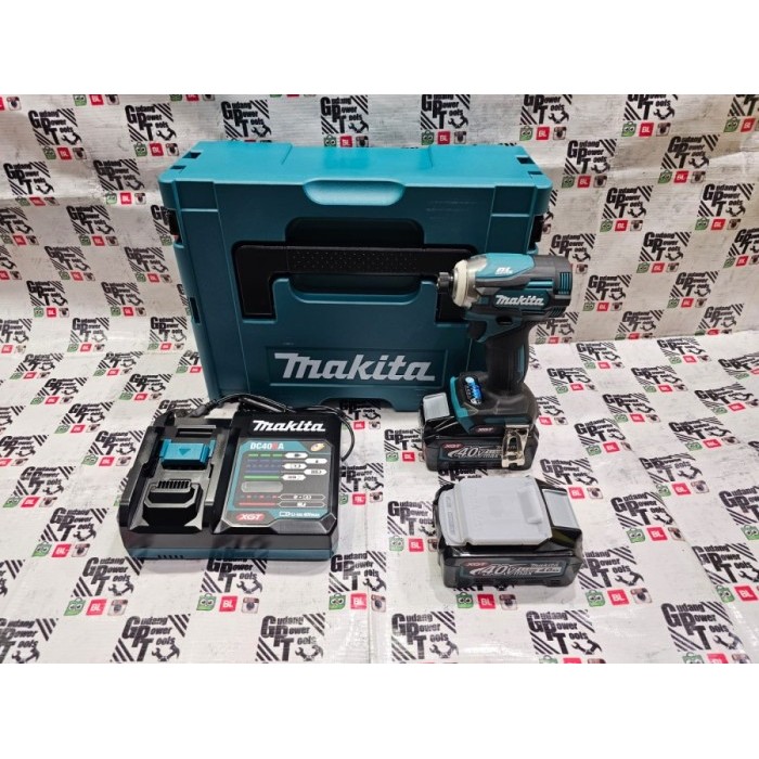 }}}}}}] Mesin Cordless Impact Driver Wrench Makita 40V Brushless TD001 TD002
