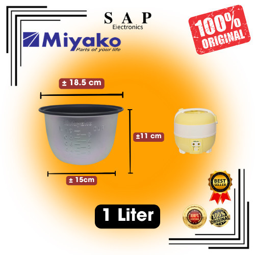 TERLARIS Panci Magic Com / Teflon Magic Com / Panci MIYAKO Original - MCM 610 1L