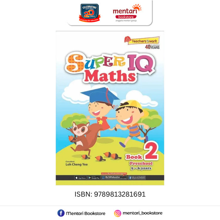 

EPH Super IQ Preschool Book Buku TK