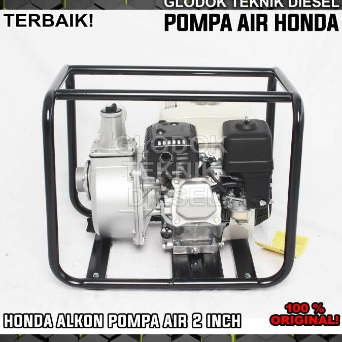 MESIN POMPA AIR SAWAH IRIGASI ALKON WATER PUMP HONDA GP 160 2 INCH 2"