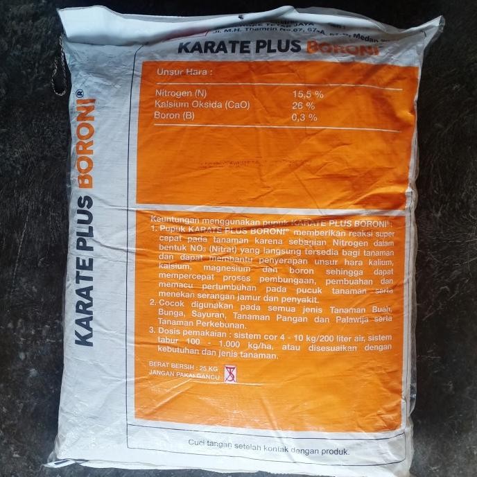 PUPUK MEROKE KARATE PLUS BORONI 25KG