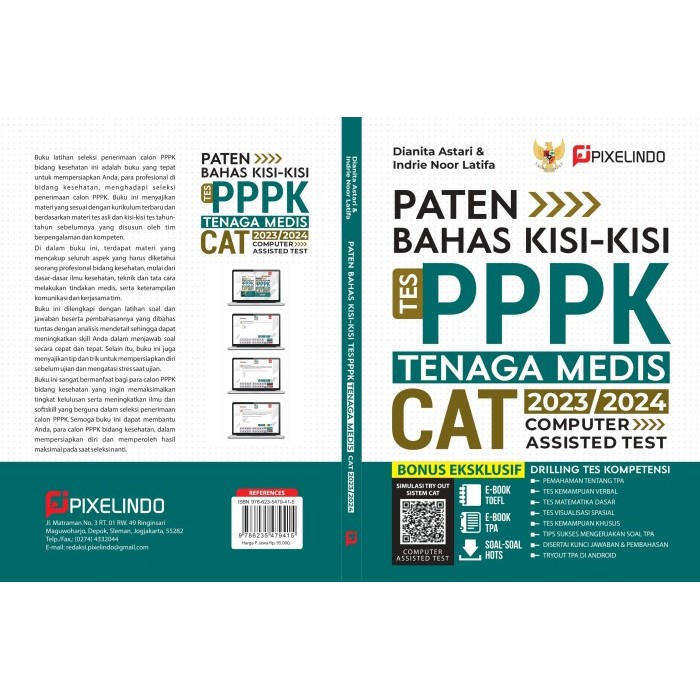 

Journal Buku Paten Tes Pppk Tenaga Medis Cat 2023/2024