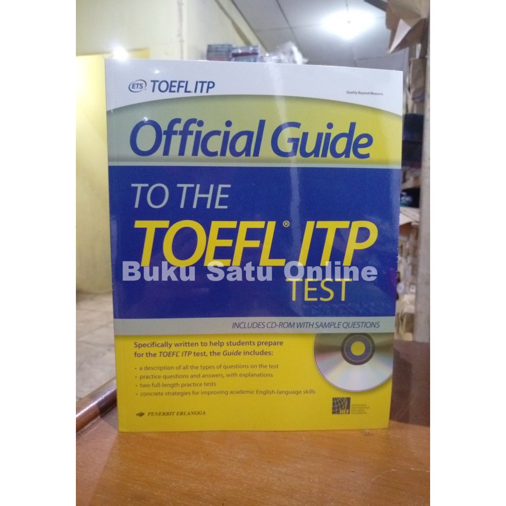 

Alat Tulis Official Guide To The Toefl Itp Test - Erlangga