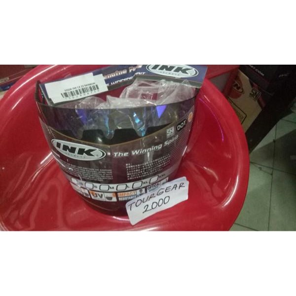 Kaca Helm Ink Cx22 Rainbow Original