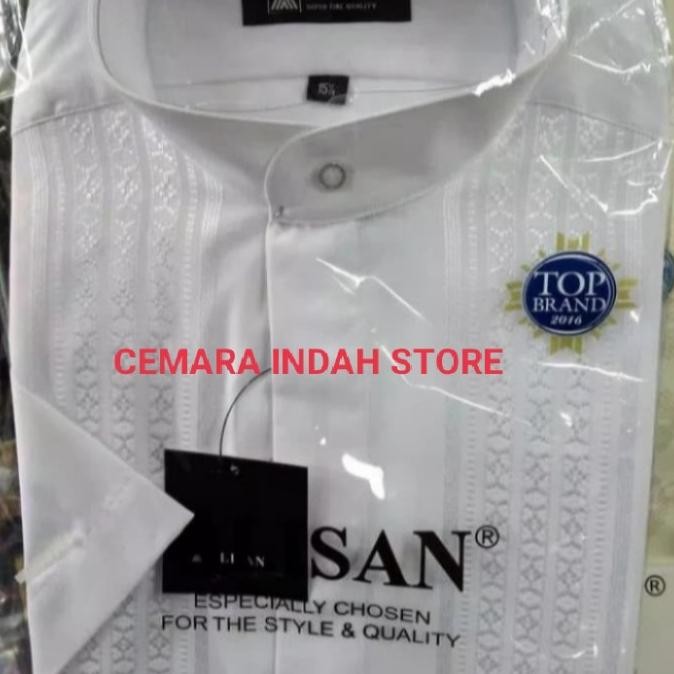 Promo kemeja alisan koko lengan pendek.... COD