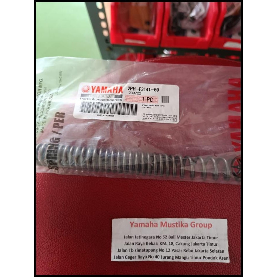 Per shock depan Mio M3 - Mio Z - Soul Gt 125 - Fino 125 - Xride 125