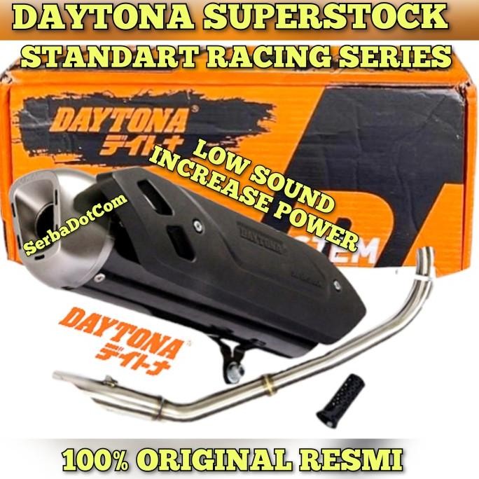 KNALPOT DAYTONA SUPERSTOCK NMAX AEROX NEW OLD PCX VARIO 125 150 160 TERSEDIA