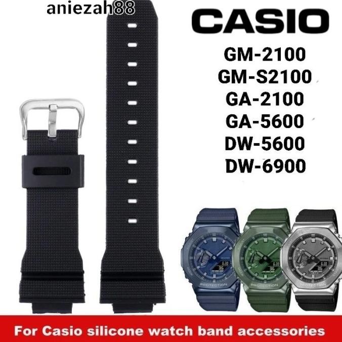 Ready Tali jam tangan Casio GM2100 GM-S2100 GA-5600  tali jam casio GM 2100