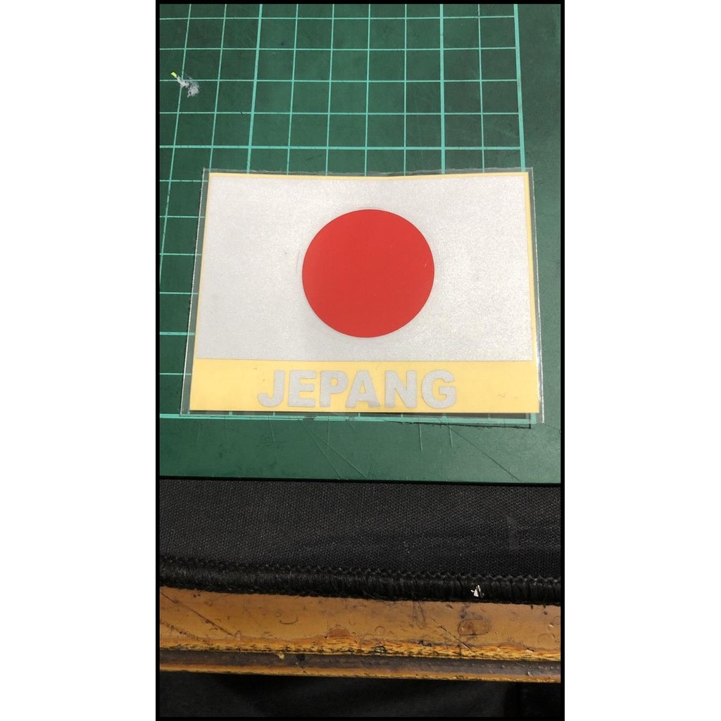TERBARU STIKER BENDERA JEPANG 