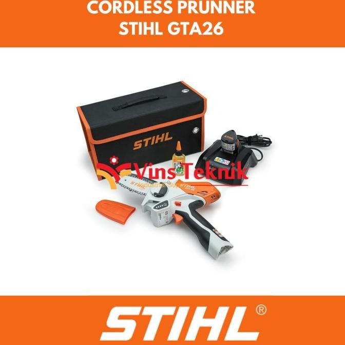 Mesin Potong Tanaman Baterai Stihl GTA-26 Prunner Cordless GTA26