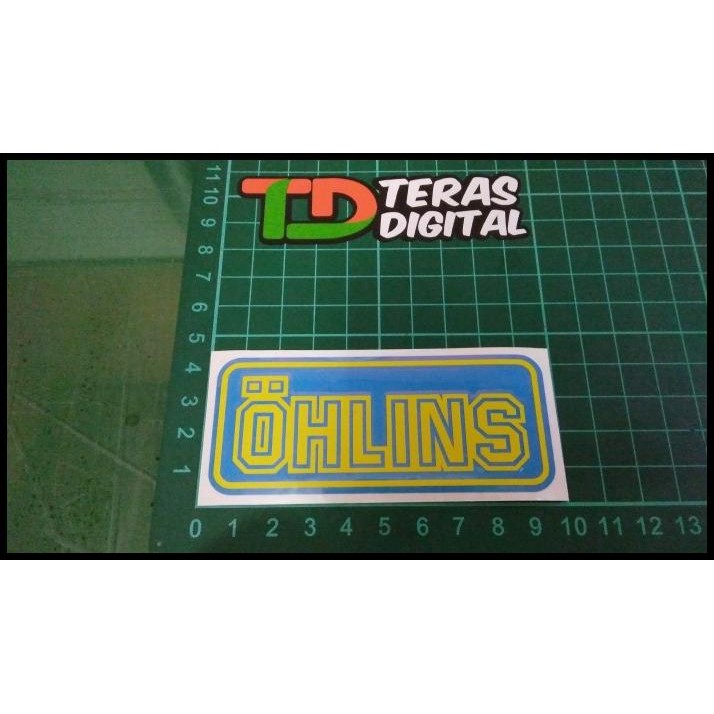 

TERMURAH CUTTING STICKER OHLINS !!