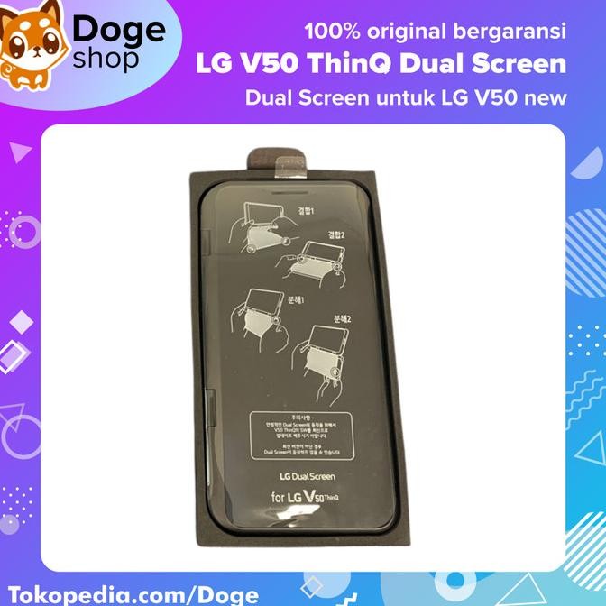 Dual Screen LG V50 Secondary Screen Layar Tambahan New Original Segel