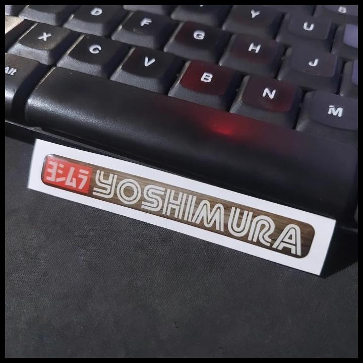 

BEST DEAL STICKER TIMBUL RESIN YOSHIMURA PANJANG STIKER LYCAL 3D KECIL SATUAN !!