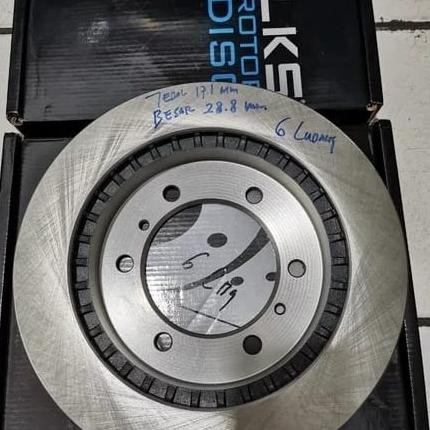 ROTOR DISC BRAKE PIRINGAN REM CAKRAM TOYOTA HARDTOP 2F ORIGINAL