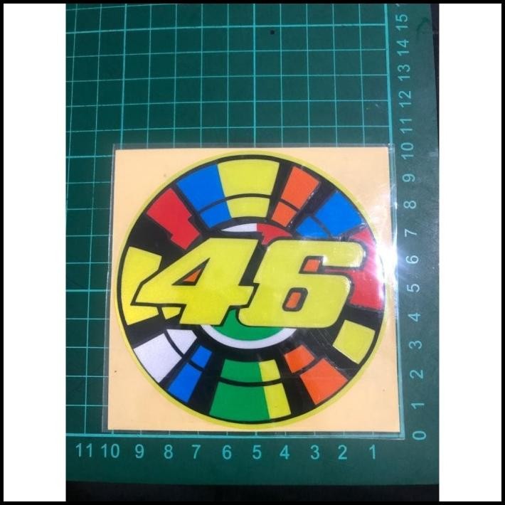 

TERBARU STIKER SUN 46 STICKER ROSSI 10 CM !!!!!!