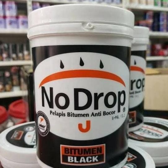 

NO DROP BITUMEN BLACK (1 KG) WATERPROOF / CAT ANTI BOCOR ORIGINAL