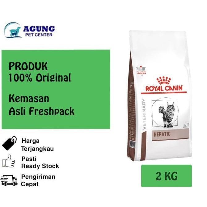 

ROYAL CANIN VET HEPATIC CAT 2 KG - PRICE ORIGINAL