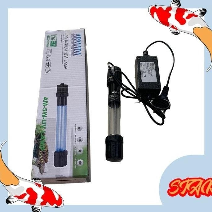 Terbaru Lampu Uv Aquarium 5 Watt Armada Am Uv 5 Watt 5 W Uv Lamp