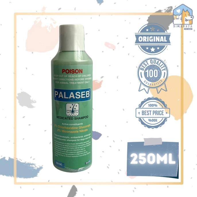 

SUBAZOLE / PALASEB SHAMPOO CAT DOG 250ML // SHAMPOO JAMUR NO SEBAZOLE ORIGINAL