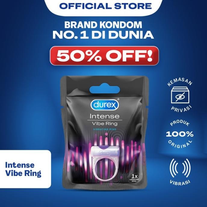 Sale Durex Intense Vibration Ring - Cincin Getar Alat Bantu Pria & Wanita