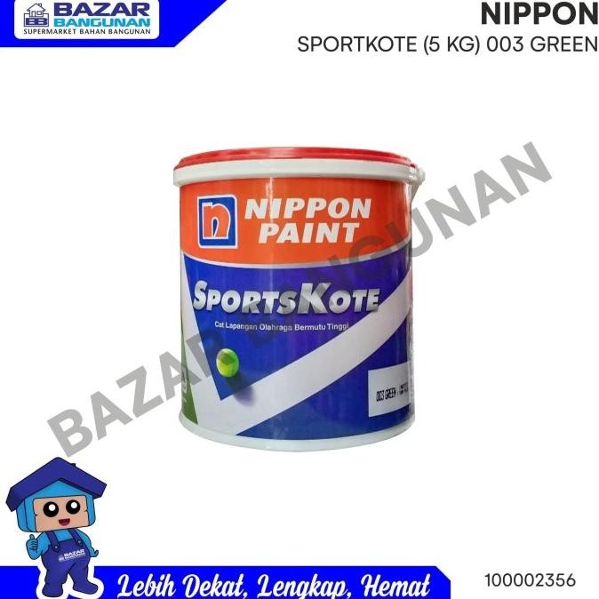

CAT LAPANGAN OLAH RAGA / OLAHRAGA NIPPON PAINT SPORTSKOTE 003 GREEN ORIGINAL