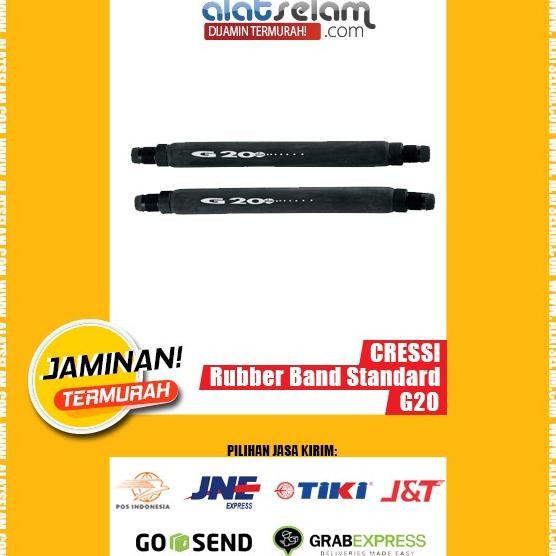 Miliki Cressi Rubber Band Standard G20 19.5Mm 25.5Cm (Speargun 95-100Cm)