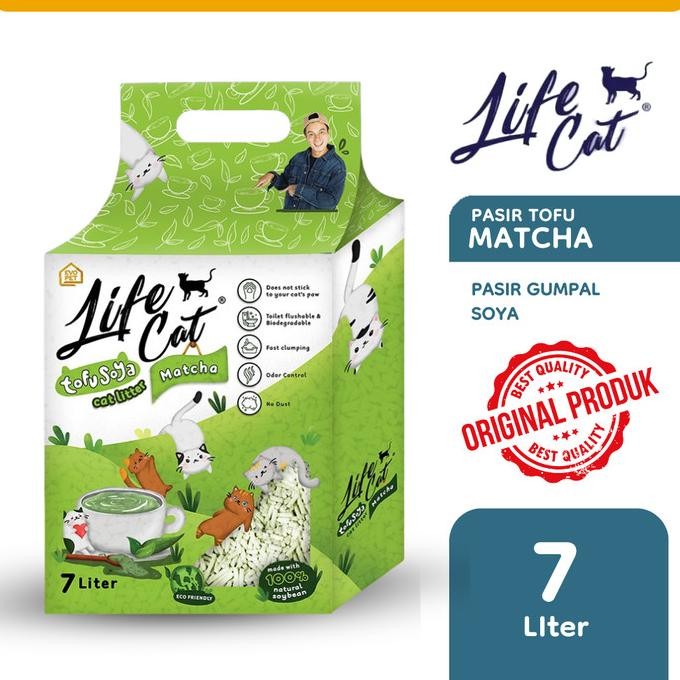 

PASIR TOFU LIFE CAT MATCHA 7L ORIGINAL