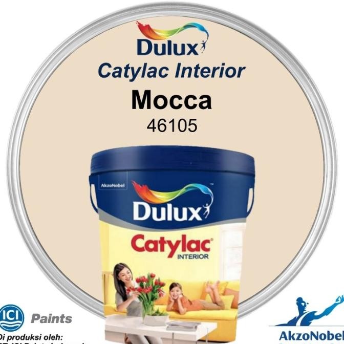 

CAT DULUX CATYLAC INTERIOR 5 KG - MOCCA 46105 ORIGINAL