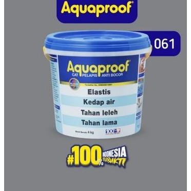 

CAT PELAPIS ANTI BOCOR, AQUAPROOF KEMASAN 4 KG ORIGINAL