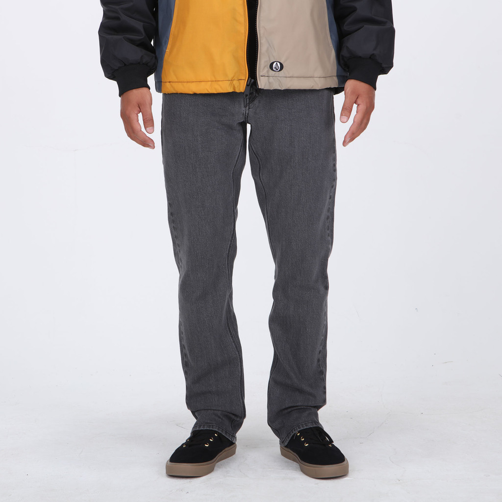 VOLCOM - MLD VORTA SLIM FIT JEANS NEUTRAL GREY