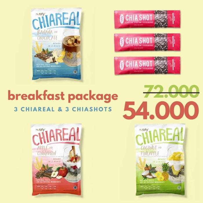 

Nutify Breakfast Package 3 Days With Chiareal + Chiashot