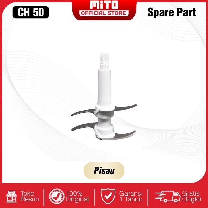 

Berkualitas SPARE PART MITOCHIBA Food Chopper CH50 - Pisau - Whisker - Tutup Gelas
