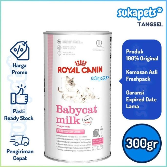 

ROYAL CANIN BABY CAT MILK SUSU BAYI KUCING 300GR ORIGINAL