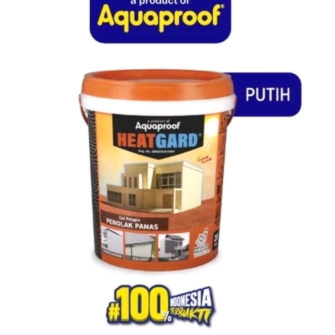 

HEATGARD AQUAPROOF 20 KG/CAT PELAPIS TOLAK PANAS&BOCOR/KURIR INSTAN ORIGINAL