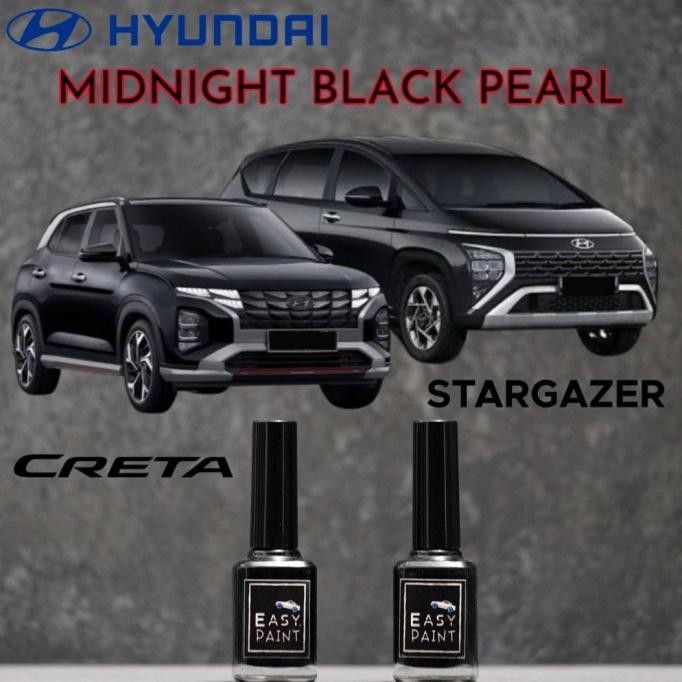 

CAT OLES MIDNIGHT BLACK PEARL HYUNDAI CRETA STARGAZER HITAM METALIK ORIGINAL