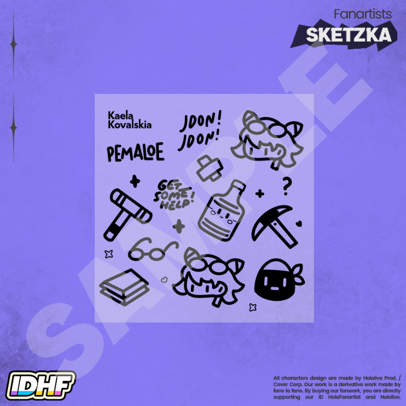 Tattoo Ciki Kaela Kovalskia - HoloID - Sketzka