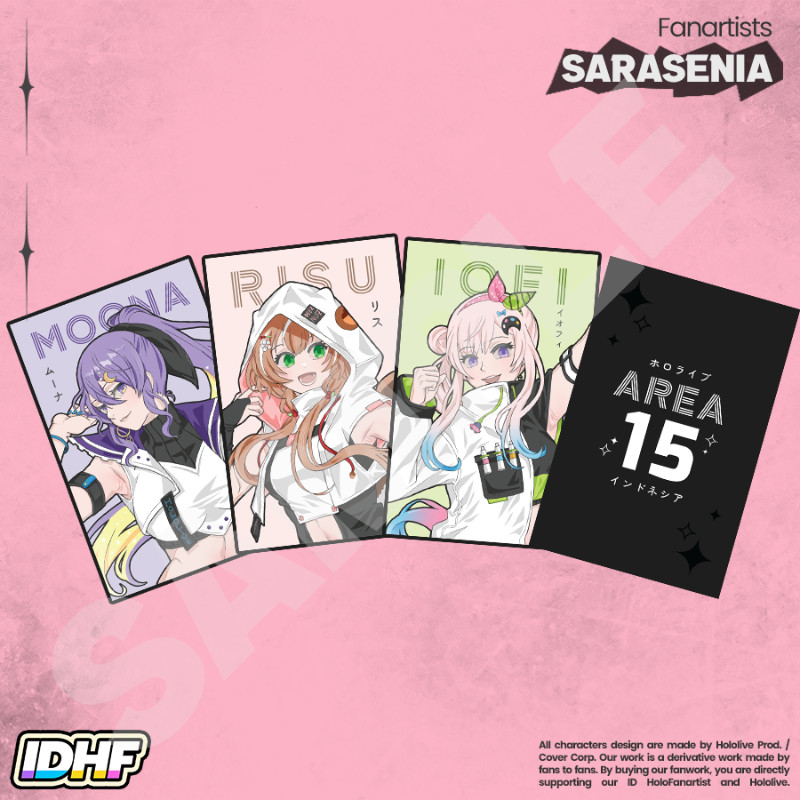 Photocard Area15 - HoloID - Sarasenia