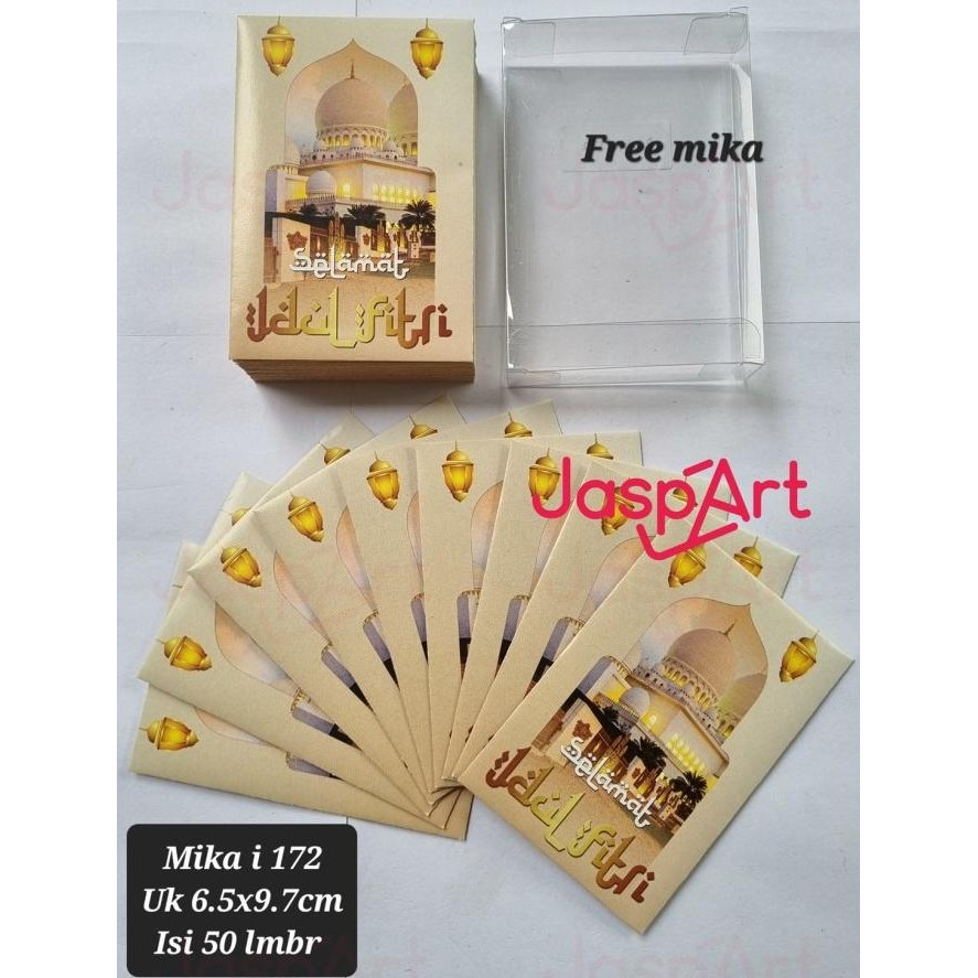 

*#*#*#] AMPLOP LEBARAN HARI RAYA IDUL FITRI MIKA ISI 50 LEMBAR - mik_i_172